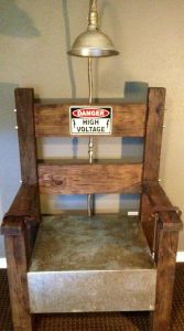 Electric Chair from Etsy